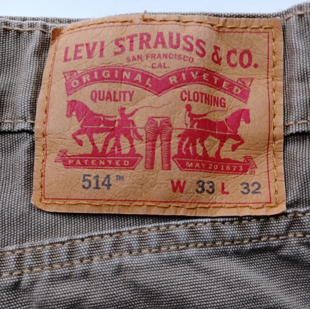 Levi's Men's Green Jeans - Picture 5 of 5